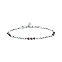 Bracciale Morellato Uomo Terra in Acciaio Pietre dure S1757